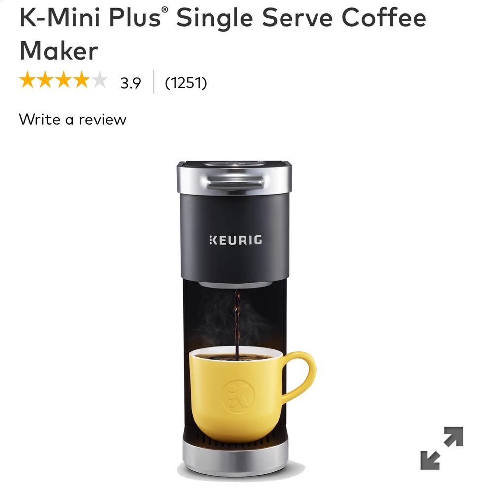 Keurig K-Mini Plus Single Serve Coffee Maker